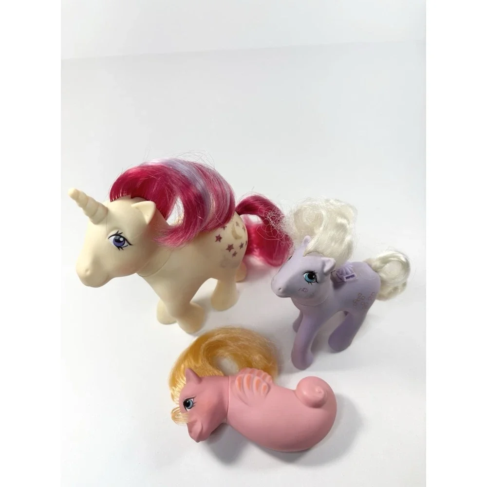 Vtg 1980's Hasbromy‎ Little Pony Set Of 3